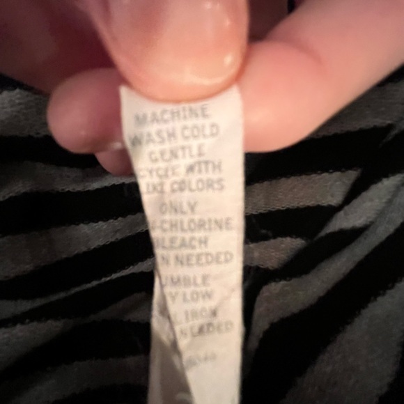 Striped Black and White Women's Sweater - Picture 8 of 8